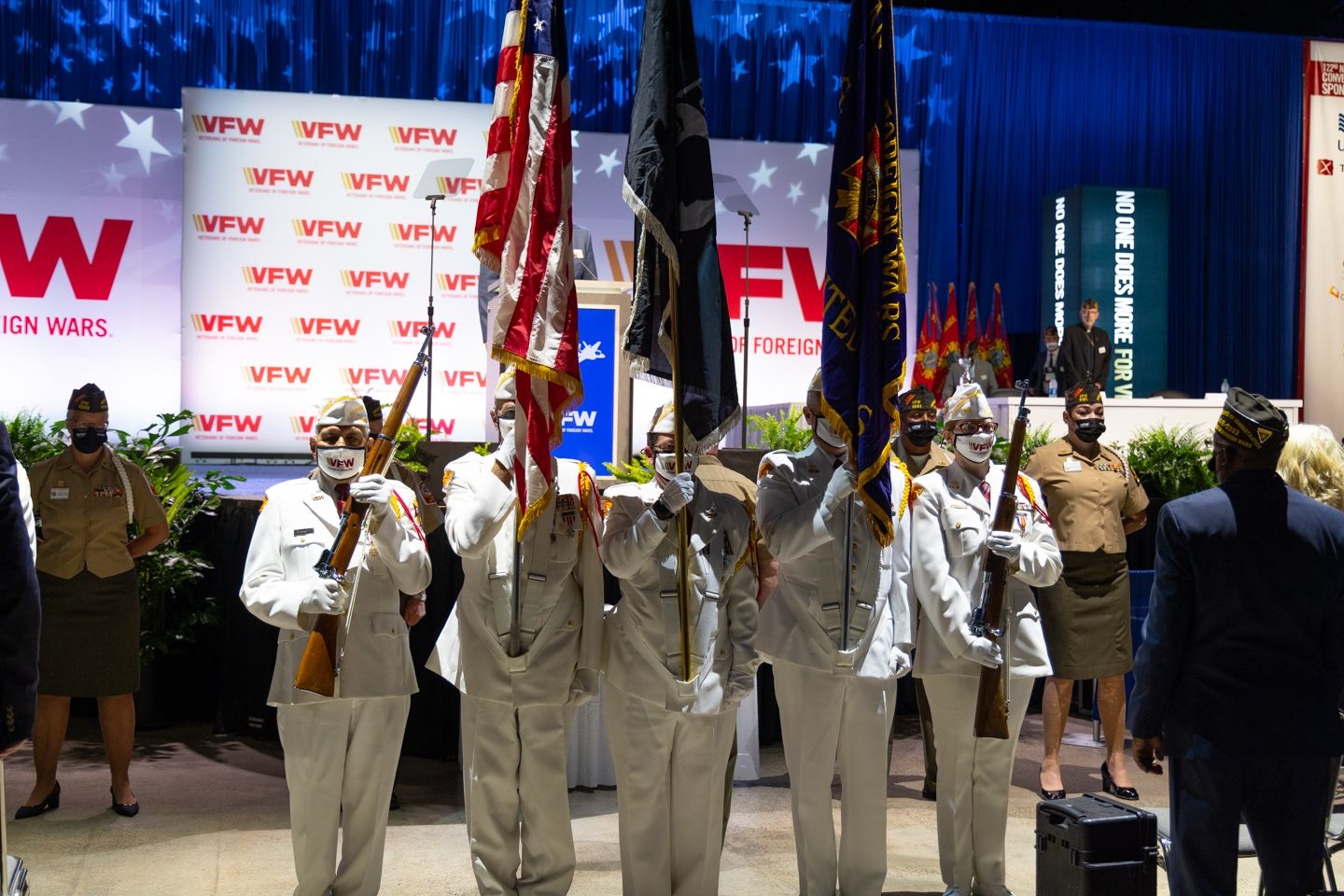 Veterans of Foreign Wars National Convention 30 July 3 August 2021 Kansas City Missouri national Honor guard